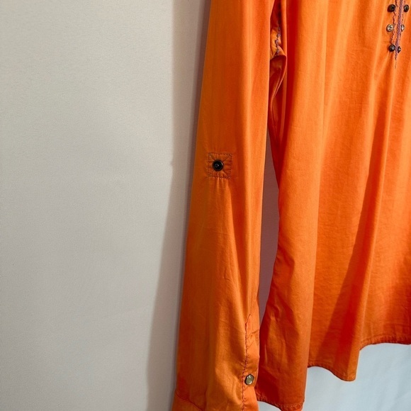 Destined To ROAR Button Up Shirt Rhinestone Pearl Snap Button XL Western Cowgirl - Picture 10 of 16